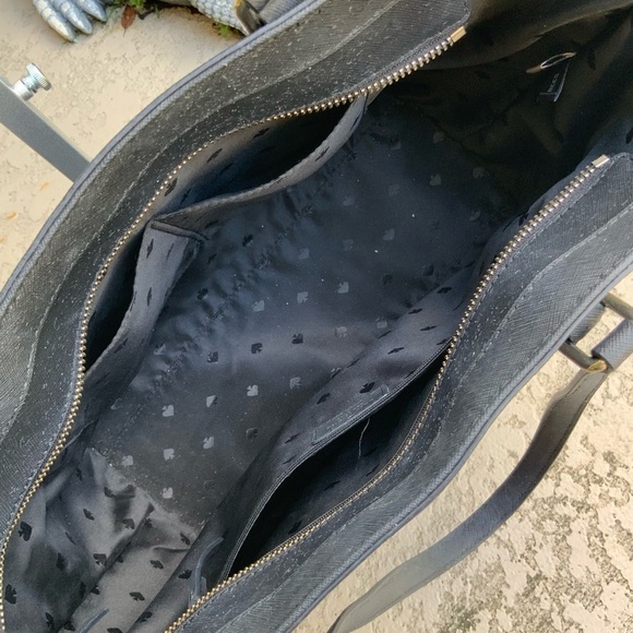 Kate Spade Black Laural Way Medium Dally Tote Shoulder Purse Bag - Picture 5 of 9